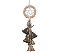Qxiao Witches Bells Wind Chime for Garden Witch Bells Hanging Wind Chimes for Home Protection Magic Windchimes Pendant Wiccan Windchime Gift Witchcraft Winds Bell for Porch Garden Window Decoration