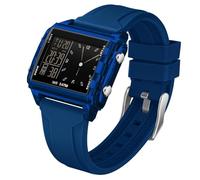 Qxmiguel Wristwatch Multifunctional Watches Digital Waterproof Watches for Sports Watch Bright LED Backlight Easy to Read Suitable for Girls, Boys Timepiece(Blu)