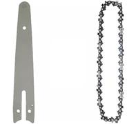 Qxryzp 1/4 Chain 4/6/8 Inch, for Mini Steel Chainsaw Chains Electric Chainsaws Accessory Replacement 0405 Chainsaw Chain Replacement(Black 6 inch Set1)