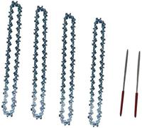 Qxryzp 1/4 Chainsaw Chain 6 Inch, for Mini Steel Chains Electric Chainsaws Accessory Replacement 0308 Chainsaw Chain Replacement