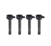 Qxryzp 1-4Pcs 30520-5G0-A01 Ignition Coils, for Odyssey, for Accord, for Pilot Crosstour Passport, for Acura, for MDX RDX RLX TLX AN099700-213 High Performance Ignition Coil(BLACK 4pcs)