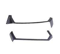 Qxryzp 1 Pair Car Carbon Fiber Style ABS Front Dashboard Interior Side Air Vent Outlet Cover Trim, for Nissan, for Altima 2019-2020 Car Air Vent Trim