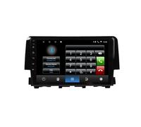 Qxryzp 2 Din 8 Core Android 10 Car Radio Auto Stereo, for Civic, 2015 2016 2017 2018 2019 Navigation GPS DVD Multimedia Player Car Dashboard Multimedia Player