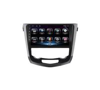 Qxryzp 2G RAM Android 9.0 Car DVD Multimedia Player, for X-TRAIL, for Xtrail, T32, for Qashqai, 2014 2015 2016 2017 Radio GPS Navigation Car Dashboard Multimedia Player(2G 16G)