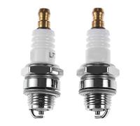 Qxryzp 2Pcs Chainsaw Brush Cutter Spark Plug 2 Stroke Engine MS180 MS250 MS070 Husquarnaa 365 2500 3800 4500 Lawn Mower Engine Spark Plug