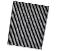 Qxryzp 2x Pollen Cabin Air Conditioning Filter Activated Carbon AE5Z-19N619-A, for Ford, for Fusion Sedan, for Lincoln, MKZ 2010 2011 2012 2013 Car Intake Flow Filter