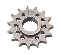 Qxryzp 428 Chain 15T Motorcycle Front Sprocket Pinion, for YAMAHA, XG250 Tricker 2005-2007 For XT250 2008-2021 For YBR250 2007-2011 For XG 250 XT Motorcycle Front Sprocket