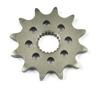 Qxryzp 520 Chain 12T 13T Motorcycle Front Sprocket Pinion CR125RV 1997 CR125 1987-2003 For CR 125 CR125R Motorcycle Front Sprocket(12T)