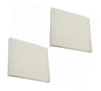 Qxryzp Activated Carbon Cabin Filter Car Air, for Toyota Corolla, for Matrix 2002-2008 24873 10133C E1AC1028 Vca-1028 7265 CAF1764M Caf1764 Cabin Air Filter Replacement(BLACK For 2pcs)