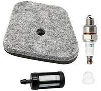 Qxryzp Air Filter Tune up Kit with Fuel Spark Plug Primer Bulb Replacement, for Fs87 Fs90 FS90R Fs100 FS100ARX Fc90 Fc95 Fc100 Fc110 Trimmer Engine Air Cleaner Part