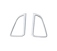 Qxryzp Blue Centre Air Conditioning Dashboard Vent Cover, for Hyundai Accent Solaris Car Accessories(Silver)