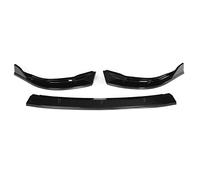 Qxryzp Car Front Bumper Lip Chin Bumper Body Kits Splitter Cover Trim, for Civic, 8th Generation 2006-2011 Front Spoiler Lip(Glossy Black)