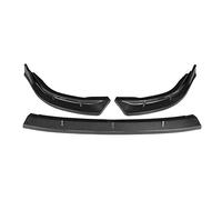 Qxryzp Car Front Bumper Lip Chin Bumper Body Kits Splitter Cover Trim, for Civic, 8th Generation 2006-2011 Front Spoiler Lip(Carbon Fiber Look)