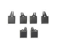 Qxryzp Car Front Rear AC Air Vent Outlet Tab Clip Repair Kit Conditioning, for Porsche, for, 2018-2023 Air Vent Clip(Front 4pcs)