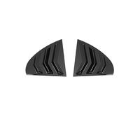 Qxryzp Car Rear Window Shutter Louver Vent Panel Cover Trim, for, for C Class W206 Sedan 2022 Carbon Fiber Black Accessories Rear Window Louver(Black Style)
