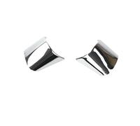 Qxryzp Car Styling Steering Wheel Trim Cover Sticker Decoration Case, For Ford, for Focus 3 MK3 Sedan Hatchback 2012-2014, For KUGA 13-2015 Steering Wheel Sticker(Trim 2pcs Chrome)