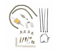 Qxryzp Carburetor Repair Kit GY6 49cc 50CC 80CC 157QMJ Engine ATVs Quad Bikes 4 Wheelers Dune Buggies Go Carts Scooters Mopeds Carburetor Repair Gasket