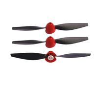Qxryzp For Volantex RC Warbird Propeller P51D, for Mustang, 2 pcs 7610505 761-5 propeller, Plane Parts Saver Replacement Drone Propeller Blade Set(4 in 1 Charger)