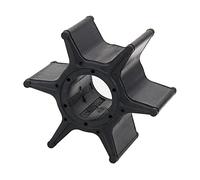 Qxryzp Impeller, for YAMAHA, F75 F90 2003 Up F80 F100 1999-2000 Outboard Motor Black Rubber 6 Blades Boat Engine Water Pump Impeller