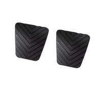 Qxryzp Pedal Pad, for Hyundai, for Accent, for Elantra, for Genesis, for Coupe I20, for I30, for Santa Fe, for Veloster Brake Rubber Cover Clutch Pedal(BLACK 2X)