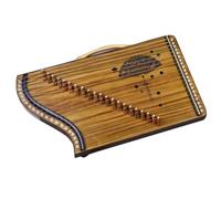 QXSJEDYCH Chinese Guzheng Suitable for Beginner/Professional, Portable Guzheng Exerciser with Backpack/Full Accessories, 60x35 CM, 21 Strings Guzheng