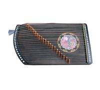 QXSJEDYCH Chinese Zither, 12 Zodiac Patterns, 21 String Professional Fingering Trainer Suitable for Children, Adult, Portable Guzheng with Accessories, 60x35 CM Guzheng(Color:SHE)