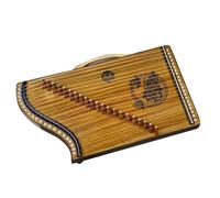 QXSJEDYCH Guzheng, 60x35 cm, 21 Strings, Portable Mini Guzheng Exerciser with Backpack/Full Accessories, Suitable for Beginner/Professional Guzheng