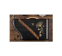 QXSJEDYCH Guzheng Finger Trainer, Portable Chinese Guzhengs with Backpack/Full Accessories, Suitable for Child/Adults/Beginner/Professional, 60x35 CM, 21 Strings Guzheng(Color:Fan)