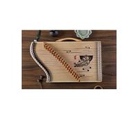 QXSJEDYCH Guzheng Finger Trainer, Portable Guzhengs with Backpack/Full Accessories, Suitable for Beginner/Professional/Child/Adults, 21 Strings, 60x35 CM Guzheng(Color:B)