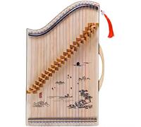 QXSJEDYCH Guzheng Finger Trainer, Portable Guzhengs with Backpack/Full Accessories, Suitable for Beginner/Professional/Child/Adults, 21 Strings, 60x35 CM Guzheng(Color:A)