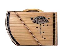 QXSJEDYCH Guzheng Trainer Suitable for Beginners/Adults, 21 Strings, Guzhengs with Accessories/Backpack, Size: 60×40×12cm Guzheng