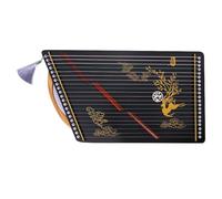QXSJEDYCH Guzhengs, 60x35 CM, 21 Strings, 6 Patterns, Portable Guzheng Exerciser with Accessories Suitable for Beginner/Professional/Children/Adult Guzheng(Color:A)