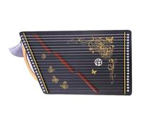 QXSJEDYCH Guzhengs, 60x35 CM, 21 Strings, 6 Patterns, Portable Guzheng Exerciser with Accessories Suitable for Beginner/Professional/Children/Adult Guzheng(Color:C)
