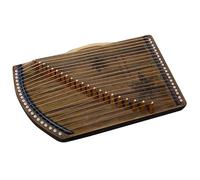 QXSJEDYCH Guzhengs Size: 60×35×6cm, 21 Strings, Professional Guzheng Trainer Suitable for Adults/Children, with Backpack and Accessories Guzheng(Color:Schwarz)