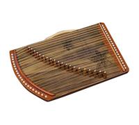 QXSJEDYCH Guzhengs Size: 60×35×6cm, 21 Strings, Professional Guzheng Trainer Suitable for Adults/Children, with Backpack and Accessories Guzheng(Color:Rot)