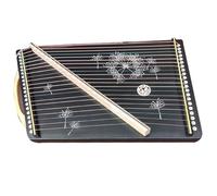 QXSJEDYCH Mini Guzheng, 55x34 CM, 21 Strings, 5 Patterns, Guzheng Exerciser with Accessories Suitable for Beginner/Professional/Children/Adult Guzheng(Color:B)