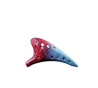 QXSJEDYCH Ocarina 12-Hole AC Ocarina 12-Hole Alto C-Key Ocarina Good Pitch Musical Instrument Flute(10)
