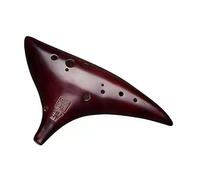 QXSJEDYCH Ocarina 12 Holes Ceramic Ocarinas Alto Tone C Ocarina Professional Musical Instrumentation Offers Accessories Flute