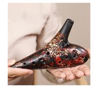 QXSJEDYCH ocarina 12 Holes Ocarina Instruments Alto Tone C Ocarinas Professional Musical Instrument Offers Accessories Flute(3)