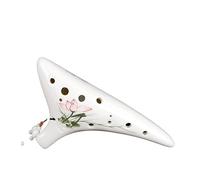 QXSJEDYCH ocarina Beginner's Entry Level Twelve Hole Ocarina 12 Hole Alto C Key AC Student Plastic Professional Performance Flute(2)