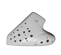 QXSJEDYCH ocarina Beginner's Three Tube Alto C Key Ocarina Three Tube Twenty Second Tone Performance Level Ocarina Instrument Flute(1)