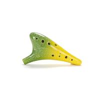 QXSJEDYCH Ocarina Ocarina 12-Hole Alto Ocarina in C Key with Good Pitch Twelve-Hole Ocarina in AC Key Flute(8)