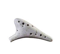 QXSJEDYCH Ocarina Ocarina 12-Hole Alto Ocarina in C Key with Good Pitch Twelve-Hole Ocarina in AC Key Flute(4)