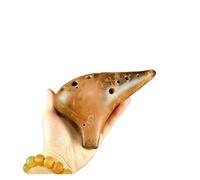 QXSJEDYCH Ocarina Ocarina 12 Holes Instruments Ocarina Alto Tone F Professional Music Instrument Accessories Ocarinas Flute Flute(2)
