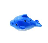 QXSJEDYCH ocarina Ocarina Instrument Ocarina 6 Hole Whistle Flute Ocarina Instrument Suitable For Beginners And Students Flute(Dark blue)