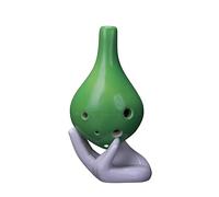 QXSJEDYCH Ocarina Ocarina Six-Hole Alto C-Key Glazed Ocarina Ac-Key Beginner Ocarina School Teaching Piano Shop Suitable Flute(8)