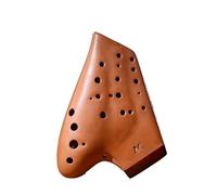 QXSJEDYCH ocarina Ocarina Three Tube AC Key 3 Tube Alto C Key Purple Sand Smoked Ocarina Wide Range Professional Performance Instrument Flute(1)