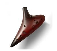 QXSJEDYCH ocarina Pottery Ocarina Musical Instruments 12 Holes Ocarinas Professional Music Instrumentation Accessories Ocarina Flute(2)