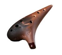 QXSJEDYCH ocarina Purple Sand Ocarina 12 Hole Alto AC Professional Performance BC AF AGSCSFSG Tune Seven Piece Instrument Set For Beginners Flute(AC tune)