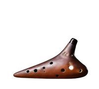 QXSJEDYCH ocarina Purple Sand Ocarina 12 Hole Alto AC Professional Performance BC AF AGSCSFSG Tune Seven Piece Instrument Set For Beginners Flute(SF key)